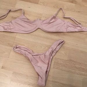 Marilyn mauve Kira swim bikini set